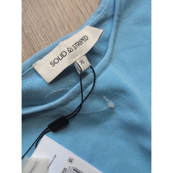 Solid And Striped The Dora Dress Womens XL Ice Blue - Picture 9 of 12